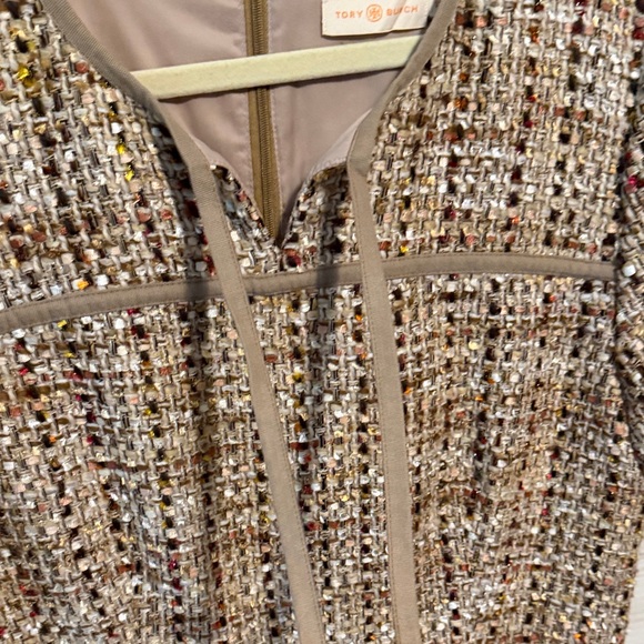Tory Burch Multicolor Tweed Dress - Picture 3 of 8